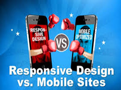 Mobile vs Responsive Websites, độ phân giải, giao diện web site